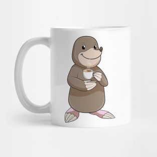 Mole with Coffee Cup Mug